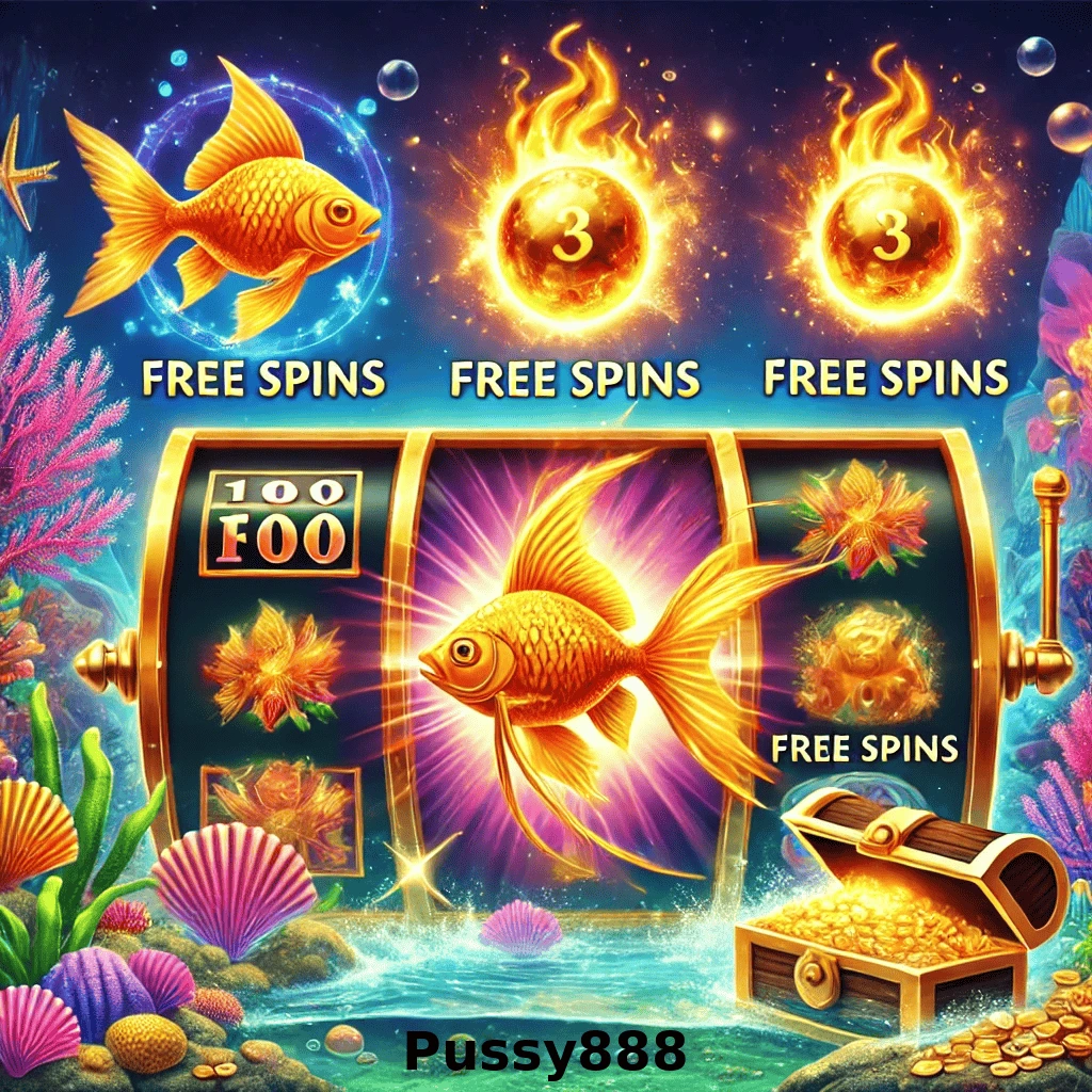 pussy888-lucky-fish-features