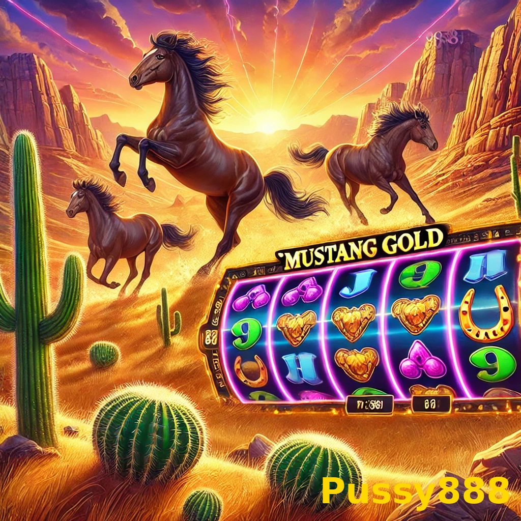 pussy888-Mustang-Gold-poster
